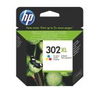 Cartouche HP 302XL haute capacité 3 couleurs pour imprimante jet d'encre