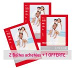 Pack 2 boîtes papier photo Canon GP 501 + 1 offerte