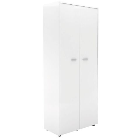 Armoire haute Essenzza/ Darwin  H 217 x L 86 x P 45 cm portes battantes