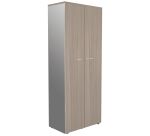 Armoire haute Essenzza/ Darwin  H 217 x L 86 x P 45 cm portes battantes
