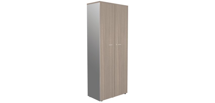 Tall cabinet Essenzza/ Darwin   H 217 x W 86 x D 45 cm with hinged doors