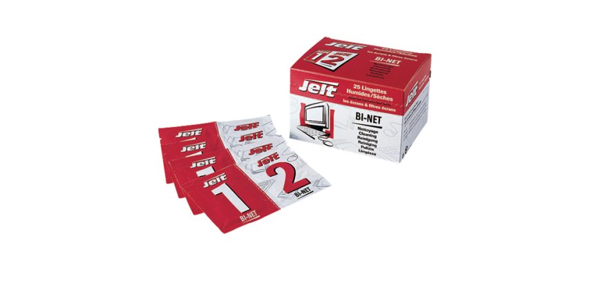 Box von 25 Tüchern Bi-net