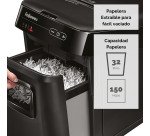 Destructora Fellowes automática Automax 150C corte en partículas P-4 32L