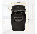 Destructora Fellowes automática Automax 150C corte en partículas P-4 32L