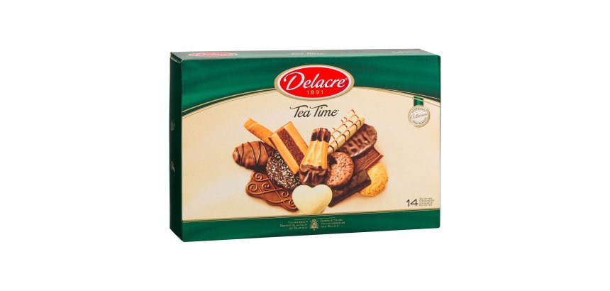 Gâteaux assortiment Delacre Tea Time - Boîte 500 g
