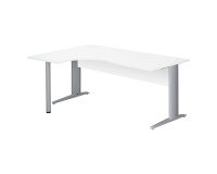 Büro-Komplett-Set Bruneau Excellens Metall-Gestell, L-Form