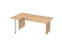 Bureau compact piètement plein bois Bruneau Excellens