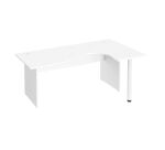 Bureau compact piètement plein bois Bruneau Excellens