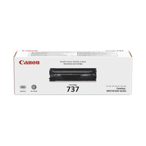 Toner Canon 737 noir pour imprimante laser