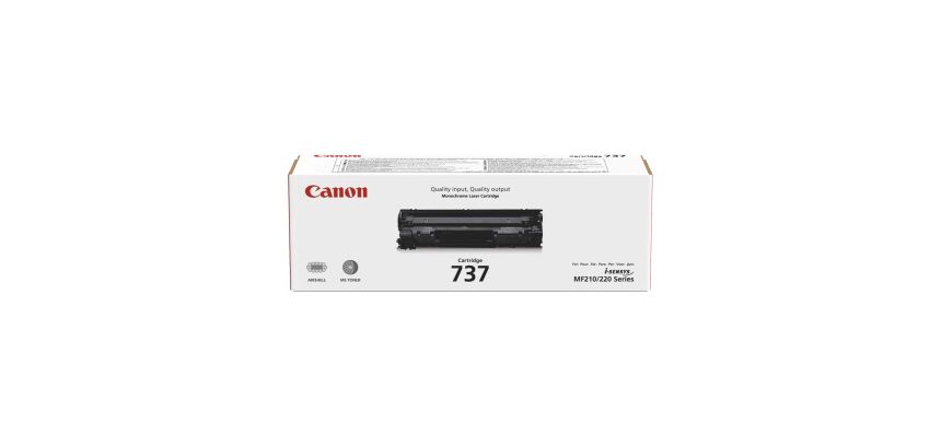 Toner Canon CRG737 noir pour imprimante laser