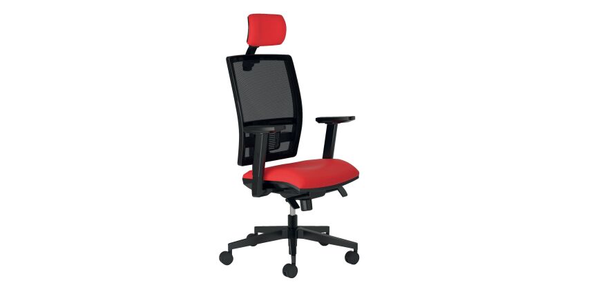 Pack chaise BRUNEAU ACTIV' mécanisme contact permanent + accoudoirs réglables + têtière