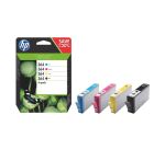 HP 364 (N9J73AE) Pack cartucho original negro + tricolor de alta capacidad (250 + 3 x 300 páginas)