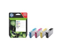 HP 364 (N9J73AE) Pack cartucho original negro + tricolor de alta capacidad (250 + 3 x 300 páginas)