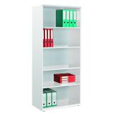 Bibliothèque haute bois H 182 x L 80 cm Teamline