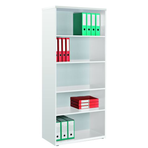 Bibliothèque haute bois H 182 x L 80 cm Teamline