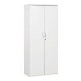 Armoire haute bois H 182 x L 80 cm portes battantes Arko