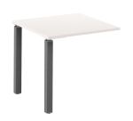 Retour suspendu L 80 x P 60 cm blanc Exprim