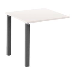 Retour suspendu L 80 x P 60 cm blanc Exprim