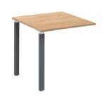 Retour suspendu L 80 x P 60 cm chêne clair Exprim