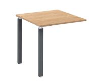 Retour suspendu L 80 x P 60 cm chêne clair Exprim