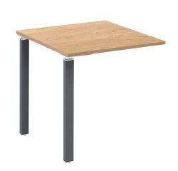 Retour suspendu L 80 x P 60 cm chêne clair Exprim