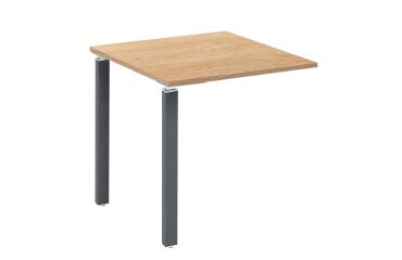 Retour suspendu L 80 x P 60 cm pour bureau droit Eden