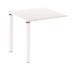 Retour suspendu L 80 x P 60 cm blanc Exprim