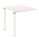 Retour suspendu L 80 x P 60 cm blanc Exprim