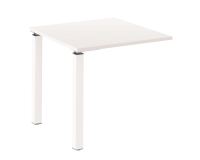 Retour suspendu L 80 x P 60 cm blanc Exprim