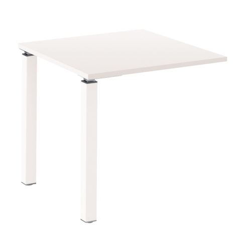 Extensión Eden Ancho 80 cm Blanco patas blancas