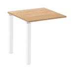 Retour suspendu L 80 x P 60 cm pour bureau droit Eden