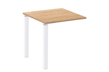 Retour suspendu L 80 x P 60 cm pour bureau droit Eden