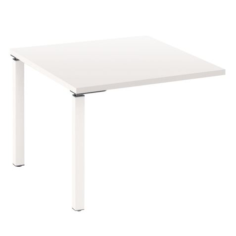 Retour suspendu L 100 x P 60 cm pieds métal tube Eden