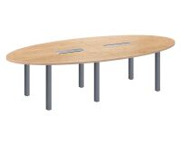 Mesa de reunión ovalada Eden
