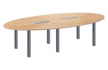Mesa de reunión ovalada Eden