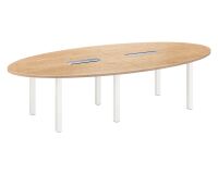 Mesa de reunión ovalada Eden