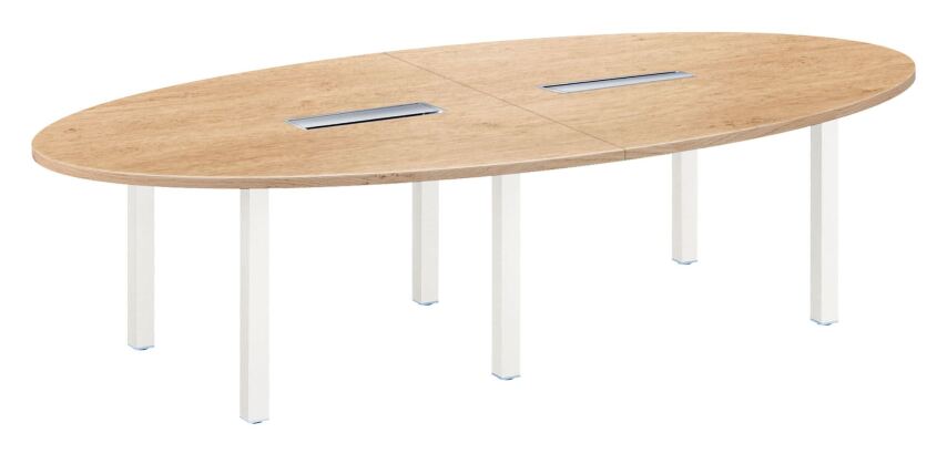 Mesa de reunión ovalada Eden
