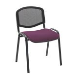 Chaise de conférence dossier maille