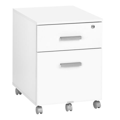 Cajoneras Móviles Eden 2 cajones Blanco