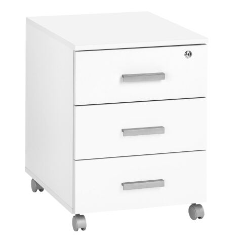 Cajoneras Móviles Eden 3 cajones Blanco