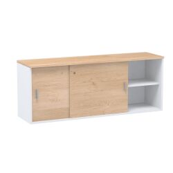 Büfett H 72 x B 160 cm helle Eiche Eden