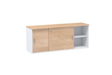 Bahut H 72 x L 160 cm chêne clair Eden