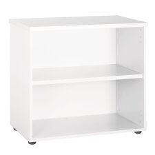 Low bookcase white Eden