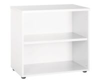 Low bookcase white Eden