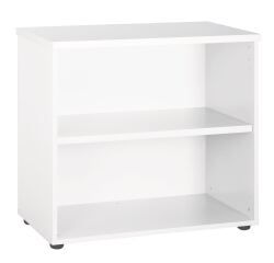 Lage bibliotheekkast wit Eden