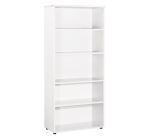 Bibliothèque haute décor blanc Exprim