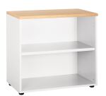 Bibliothèque basse finition chêne clair Exprim