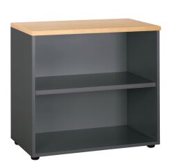 Low bookcase light oak Eden