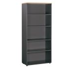 Bibliothèque haute finition chêne clair Exprim