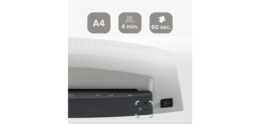 Plastificadora Fellowes Lunar A4